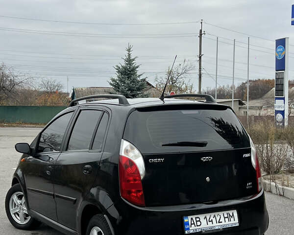 Черный Чери Кимо, объемом двигателя 1.3 л и пробегом 93 тыс. км за 3500 $, фото 3 на Automoto.ua