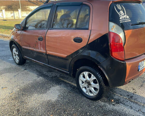 Коричневий Чері Кімо, об'ємом двигуна 1.3 л та пробігом 232 тис. км за 1350 $, фото 5 на Automoto.ua