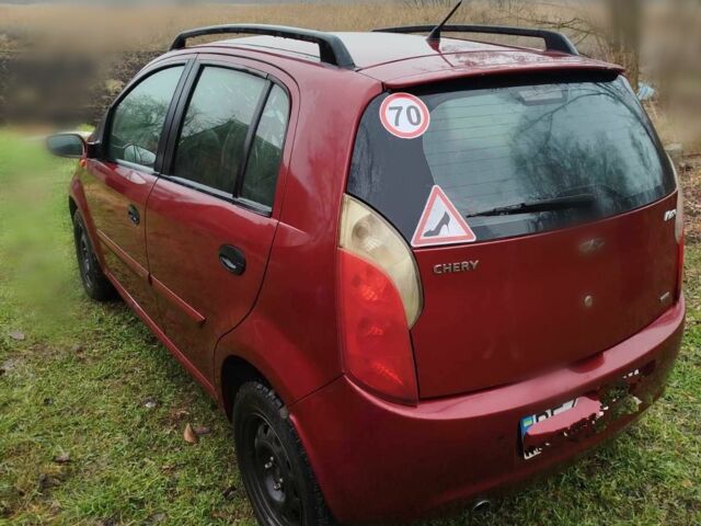 Красный Чери Кимо, объемом двигателя 1.3 л и пробегом 123 тыс. км за 2300 $, фото 2 на Automoto.ua