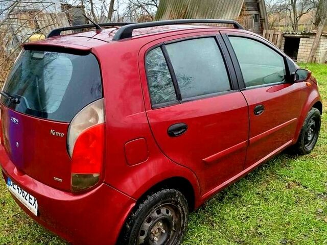 Червоний Чері Кімо, об'ємом двигуна 1.3 л та пробігом 122 тис. км за 2800 $, фото 4 на Automoto.ua