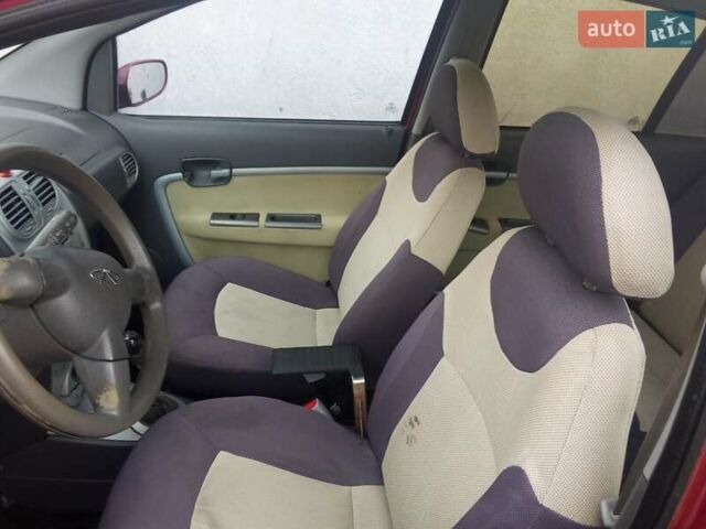 Червоний Чері Кімо, об'ємом двигуна 1.3 л та пробігом 256 тис. км за 1950 $, фото 11 на Automoto.ua