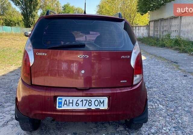 Красный Чери Кимо, объемом двигателя 1.3 л и пробегом 105 тыс. км за 3000 $, фото 2 на Automoto.ua