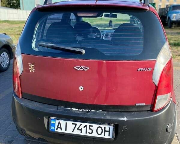 Красный Чери Кимо, объемом двигателя 1.3 л и пробегом 250 тыс. км за 2100 $, фото 3 на Automoto.ua