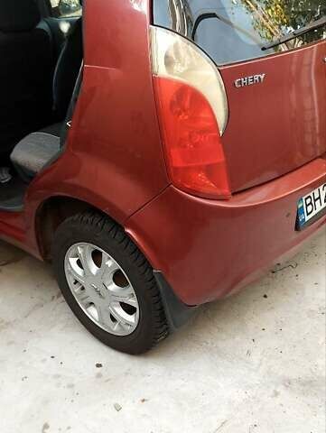 Красный Чери Кимо, объемом двигателя 1.3 л и пробегом 120 тыс. км за 2700 $, фото 6 на Automoto.ua