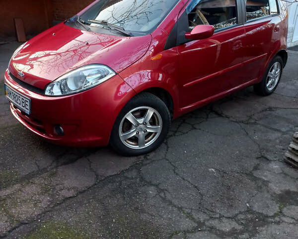 Красный Чери Кимо, объемом двигателя 1.3 л и пробегом 59 тыс. км за 4200 $, фото 1 на Automoto.ua