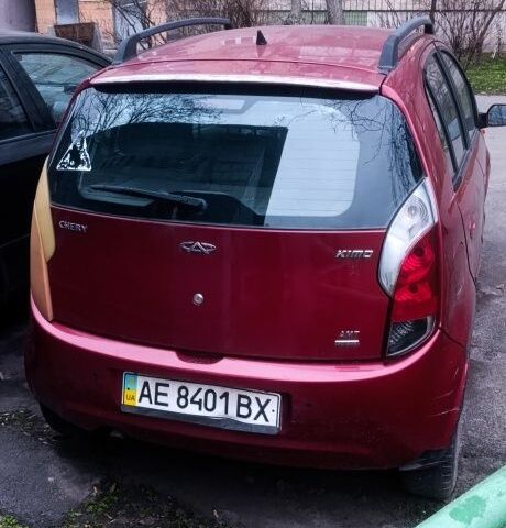 Красный Чери Кимо, объемом двигателя 1.3 л и пробегом 29 тыс. км за 1300 $, фото 2 на Automoto.ua