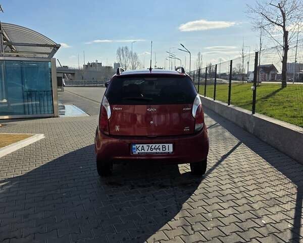 Красный Чери Кимо, объемом двигателя 1.3 л и пробегом 65 тыс. км за 3000 $, фото 6 на Automoto.ua