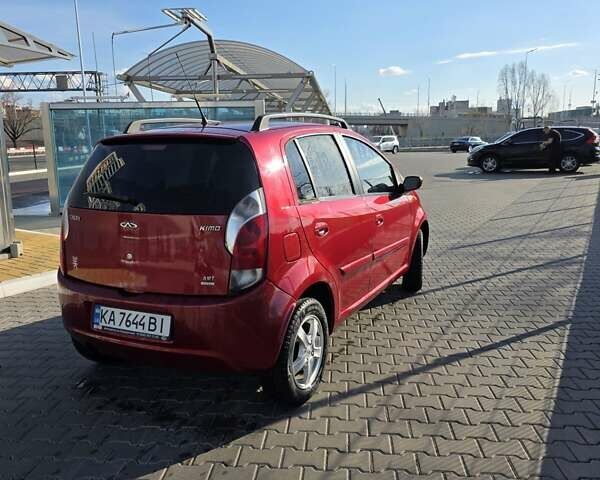 Красный Чери Кимо, объемом двигателя 1.3 л и пробегом 65 тыс. км за 3000 $, фото 7 на Automoto.ua