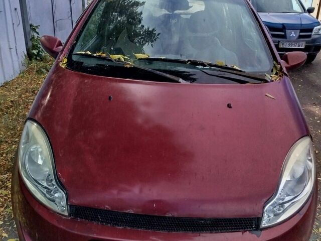 Красный Чери Кимо, объемом двигателя 1.3 л и пробегом 175 тыс. км за 2200 $, фото 3 на Automoto.ua