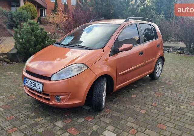 Желтый Чери Кимо, объемом двигателя 1.3 л и пробегом 180 тыс. км за 1800 $, фото 1 на Automoto.ua