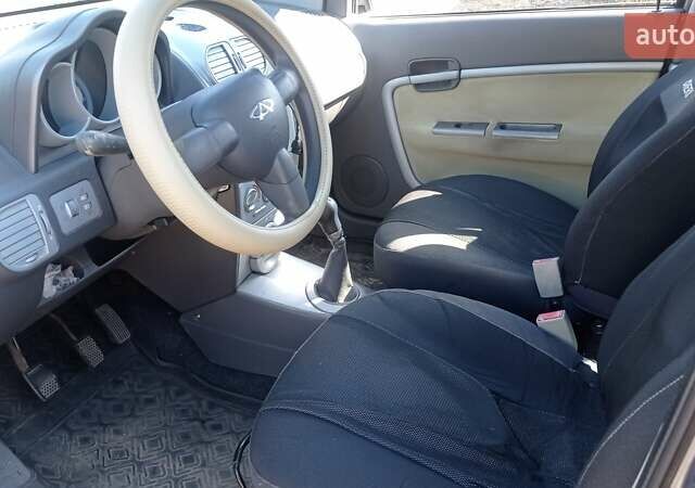 Сірий Чері Кімо, об'ємом двигуна 1.3 л та пробігом 75 тис. км за 2300 $, фото 5 на Automoto.ua
