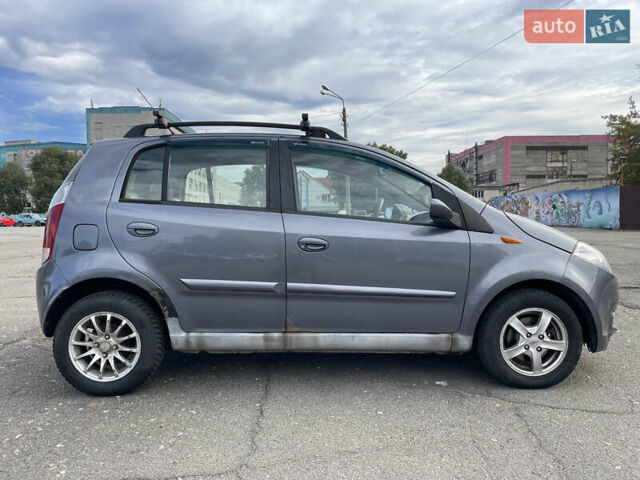 Сірий Чері Кімо, об'ємом двигуна 1.3 л та пробігом 121 тис. км за 1920 $, фото 2 на Automoto.ua