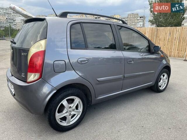 Серый Чери Кимо, объемом двигателя 1.3 л и пробегом 72 тыс. км за 3400 $, фото 2 на Automoto.ua