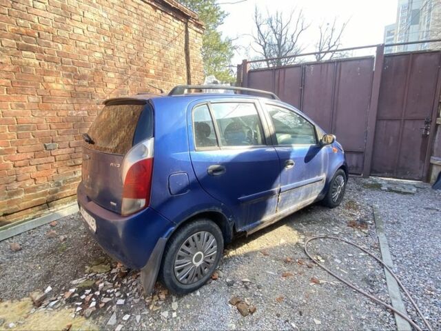 Синий Чери Кимо, объемом двигателя 1.3 л и пробегом 200 тыс. км за 1000 $, фото 2 на Automoto.ua