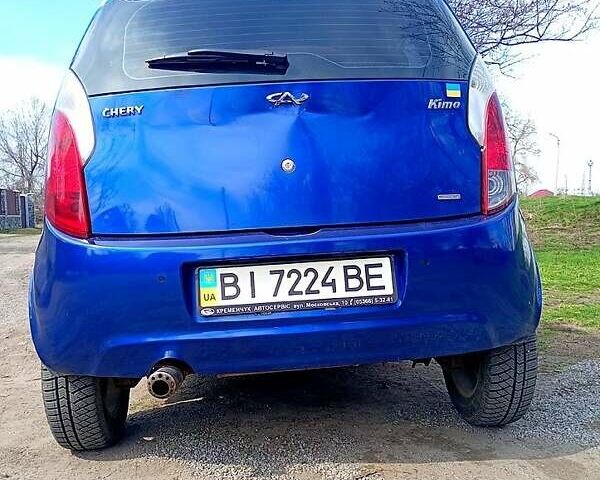 Синій Чері Кімо, об'ємом двигуна 1.3 л та пробігом 132 тис. км за 2250 $, фото 6 на Automoto.ua