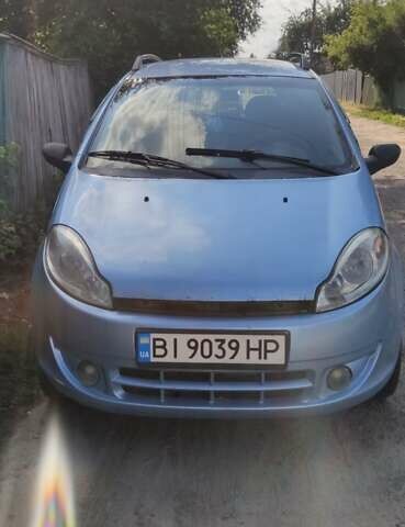 Синий Чери Кимо, объемом двигателя 1.3 л и пробегом 255 тыс. км за 2200 $, фото 3 на Automoto.ua