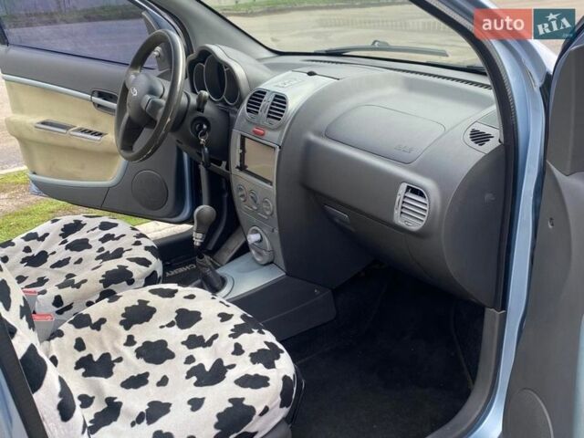 Синій Чері Кімо, об'ємом двигуна 1.3 л та пробігом 190 тис. км за 2200 $, фото 4 на Automoto.ua