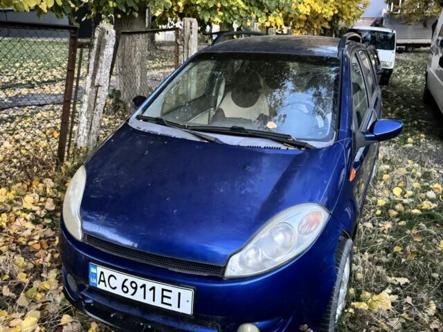 Синий Чери Кимо, объемом двигателя 1.3 л и пробегом 94 тыс. км за 1500 $, фото 5 на Automoto.ua