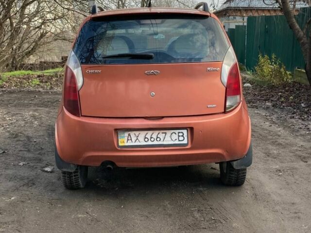 Оранжевый Чери Кимо, объемом двигателя 1.3 л и пробегом 185 тыс. км за 1500 $, фото 1 на Automoto.ua