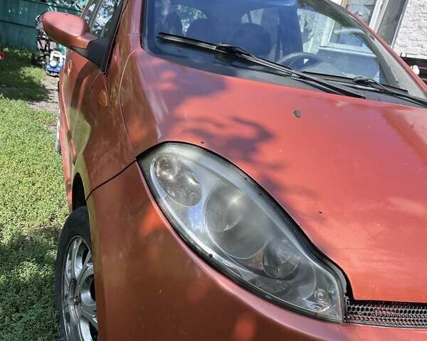 Помаранчевий Чері Кімо, об'ємом двигуна 1.3 л та пробігом 200 тис. км за 1800 $, фото 3 на Automoto.ua