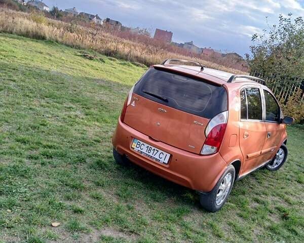 Оранжевый Чери Кимо, объемом двигателя 1.3 л и пробегом 143 тыс. км за 3200 $, фото 5 на Automoto.ua