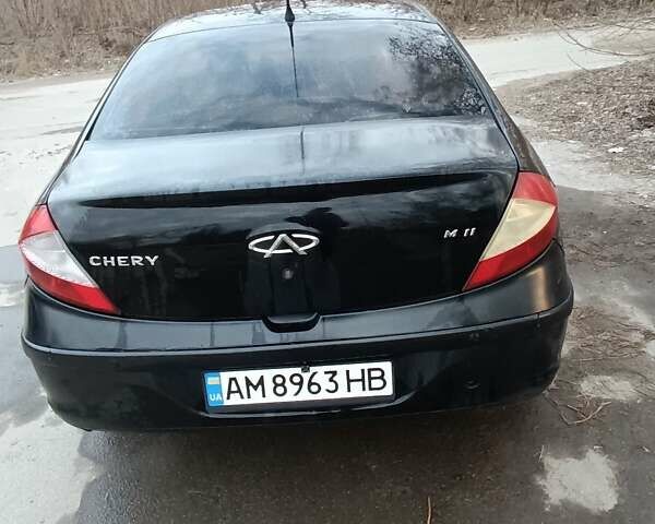 Чорний Чері М11, об'ємом двигуна 1.6 л та пробігом 258 тис. км за 3000 $, фото 5 на Automoto.ua