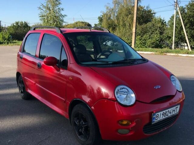Красный Чери Кью Кью, объемом двигателя 1.1 л и пробегом 97 тыс. км за 1850 $, фото 2 на Automoto.ua