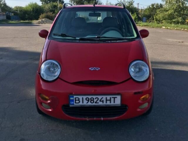 Красный Чери Кью Кью, объемом двигателя 1.1 л и пробегом 97 тыс. км за 1850 $, фото 1 на Automoto.ua