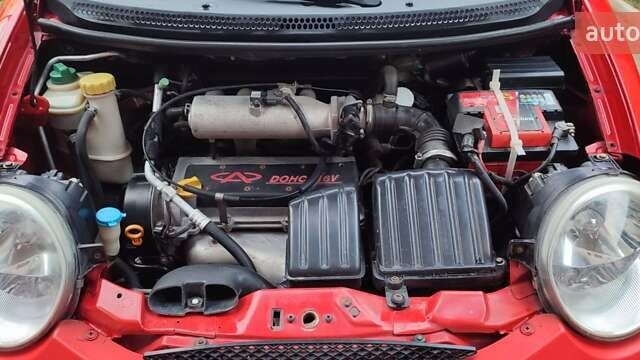 Красный Чери Кью Кью, объемом двигателя 1.08 л и пробегом 82 тыс. км за 2000 $, фото 4 на Automoto.ua