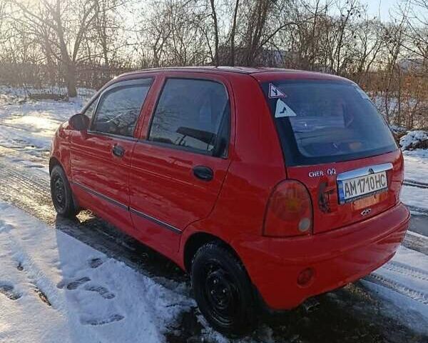 Красный Чери Кью Кью, объемом двигателя 1.1 л и пробегом 104 тыс. км за 2050 $, фото 2 на Automoto.ua
