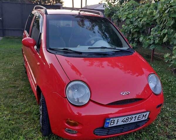 Червоний Чері Кью Кью, об'ємом двигуна 1 л та пробігом 188 тис. км за 1900 $, фото 4 на Automoto.ua