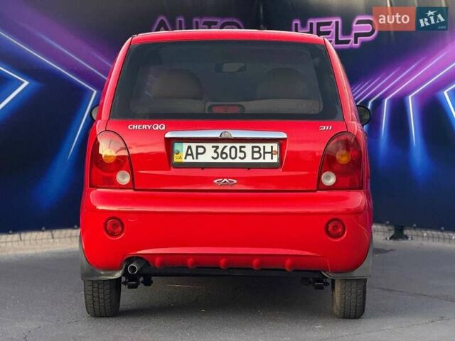 Чері Кью Кью 2008 у Запоріжжя на Automoto.ua Червоний Чері Кью Кью, об'ємом двигуна 1.1 л та пробігом 54 тис. км за 2999 $, фото 4 на Automoto.ua