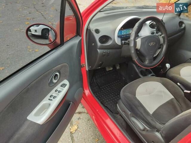 Червоний Чері Кью Кью, об'ємом двигуна 1.08 л та пробігом 117 тис. км за 2200 $, фото 7 на Automoto.ua