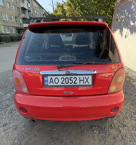 Червоний Чері Кью Кью, об'ємом двигуна 1.1 л та пробігом 127 тис. км за 1500 $, фото 1 на Automoto.ua