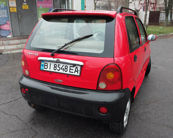Красный Чери Кью Кью, объемом двигателя 1.08 л и пробегом 110 тыс. км за 1999 $, фото 4 на Automoto.ua