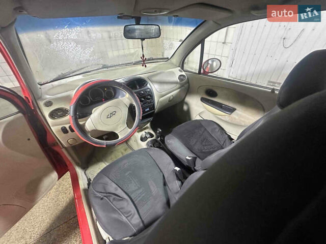 Червоний Чері Кью Кью, об'ємом двигуна 1.08 л та пробігом 175 тис. км за 1350 $, фото 14 на Automoto.ua