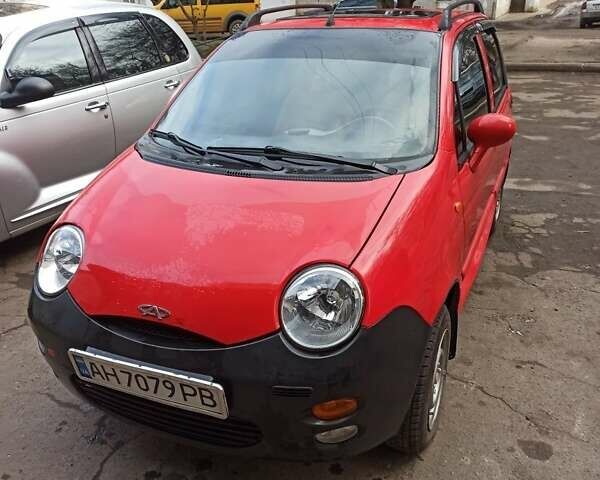 Красный Чери Кью Кью, объемом двигателя 1.1 л и пробегом 120 тыс. км за 2858 $, фото 3 на Automoto.ua