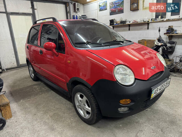 Красный Чери Кью Кью, объемом двигателя 1.08 л и пробегом 95 тыс. км за 2499 $, фото 1 на Automoto.ua