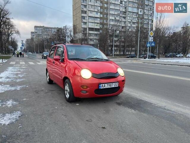 Червоний Чері Кью Кью, об'ємом двигуна 1.1 л та пробігом 190 тис. км за 1900 $, фото 1 на Automoto.ua