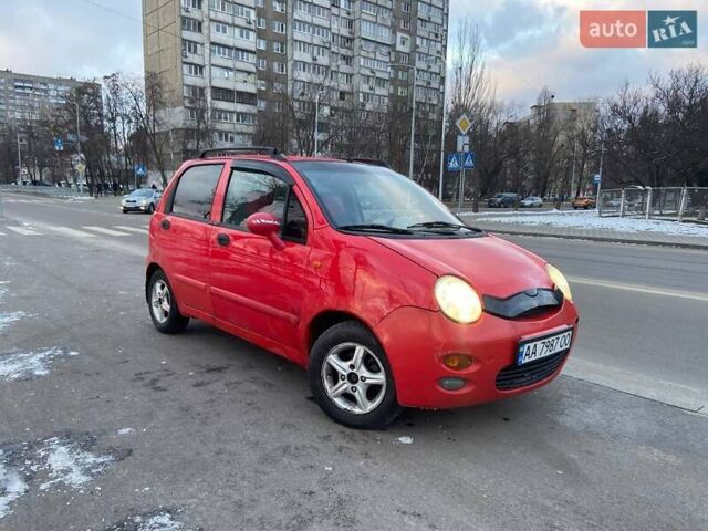 Червоний Чері Кью Кью, об'ємом двигуна 1.1 л та пробігом 190 тис. км за 1900 $, фото 2 на Automoto.ua