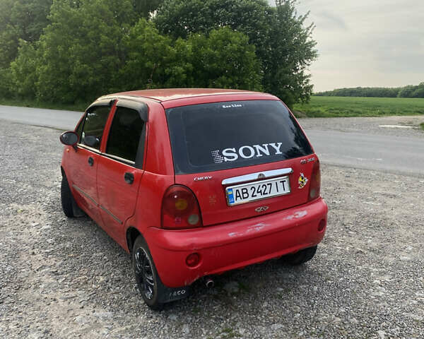 Червоний Чері Кью Кью, об'ємом двигуна 0.81 л та пробігом 85 тис. км за 1650 $, фото 8 на Automoto.ua