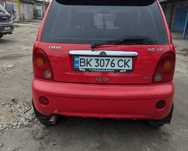 Червоний Чері Кью Кью, об'ємом двигуна 1.08 л та пробігом 88 тис. км за 3400 $, фото 2 на Automoto.ua