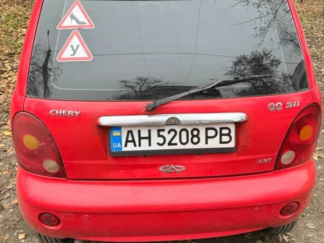 Красный Чери Кью Кью, объемом двигателя 1.1 л и пробегом 86 тыс. км за 2100 $, фото 5 на Automoto.ua