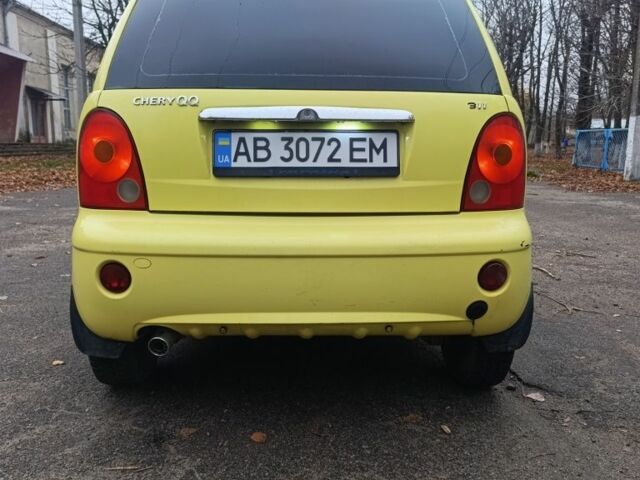 Желтый Чери Кью Кью, объемом двигателя 1 л и пробегом 18 тыс. км за 1500 $, фото 3 на Automoto.ua