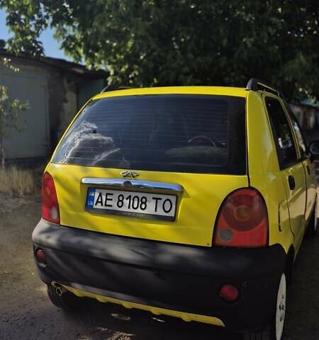 Жовтий Чері Кью Кью, об'ємом двигуна 1.08 л та пробігом 270 тис. км за 1800 $, фото 6 на Automoto.ua