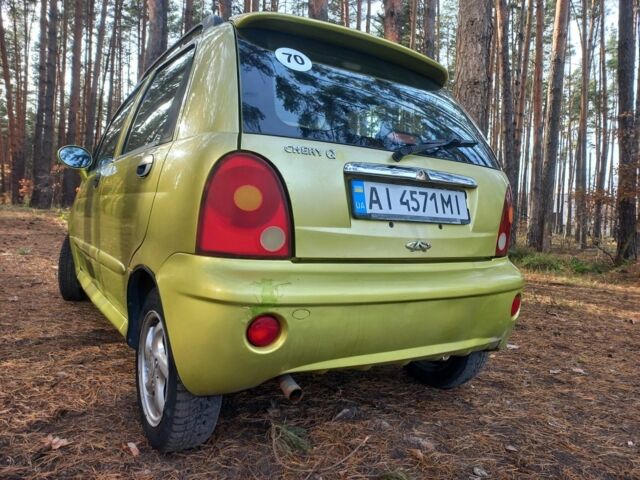 Желтый Чери Кью Кью, объемом двигателя 1.1 л и пробегом 150 тыс. км за 1500 $, фото 13 на Automoto.ua