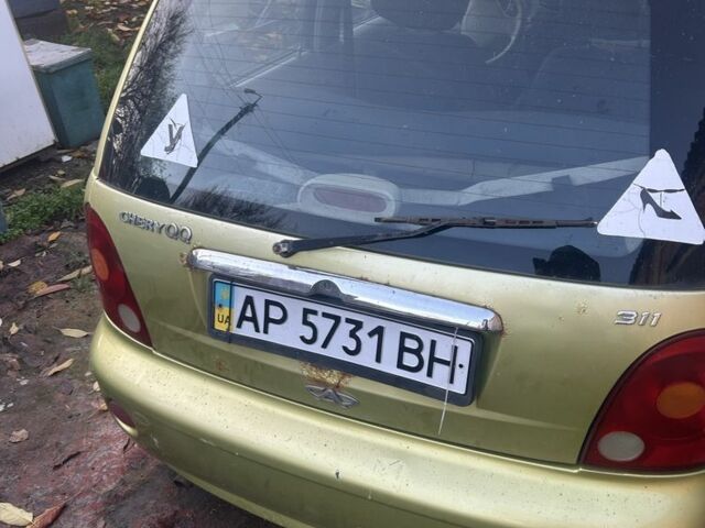 Жовтий Чері Кью Кью, об'ємом двигуна 1.1 л та пробігом 180 тис. км за 714 $, фото 4 на Automoto.ua