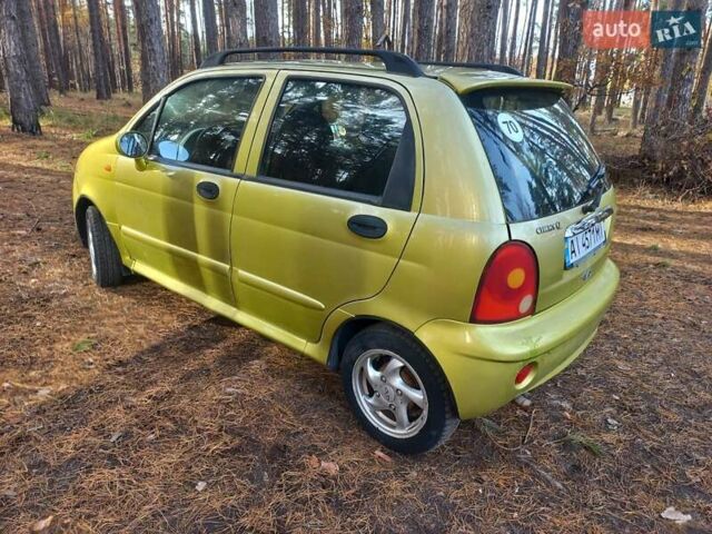 Жовтий Чері Кью Кью, об'ємом двигуна 1.08 л та пробігом 150 тис. км за 1500 $, фото 13 на Automoto.ua