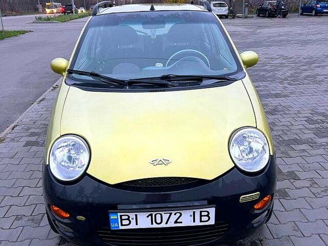 Жовтий Чері Кью Кью, об'ємом двигуна 1.1 л та пробігом 66 тис. км за 2000 $, фото 1 на Automoto.ua