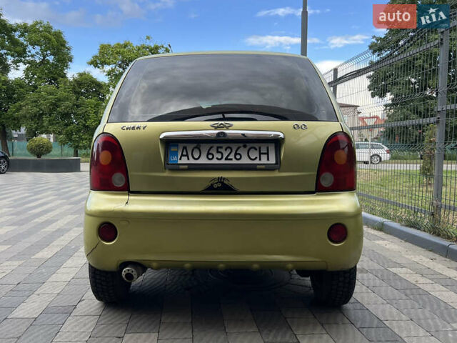 Жовтий Чері Кью Кью, об'ємом двигуна 1.08 л та пробігом 104 тис. км за 2200 $, фото 3 на Automoto.ua